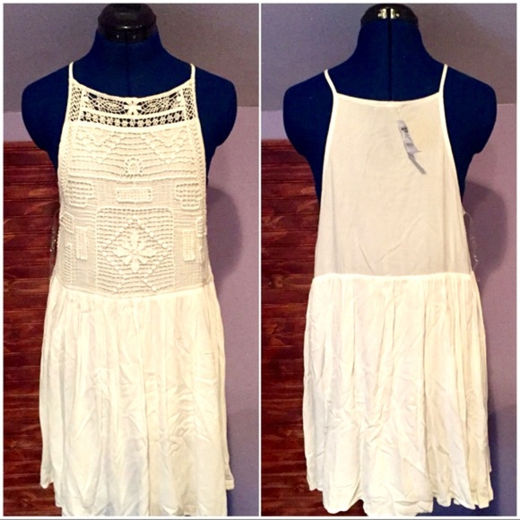 Charlotte Russe Dresses & Skirts - CR White Tank Sundress